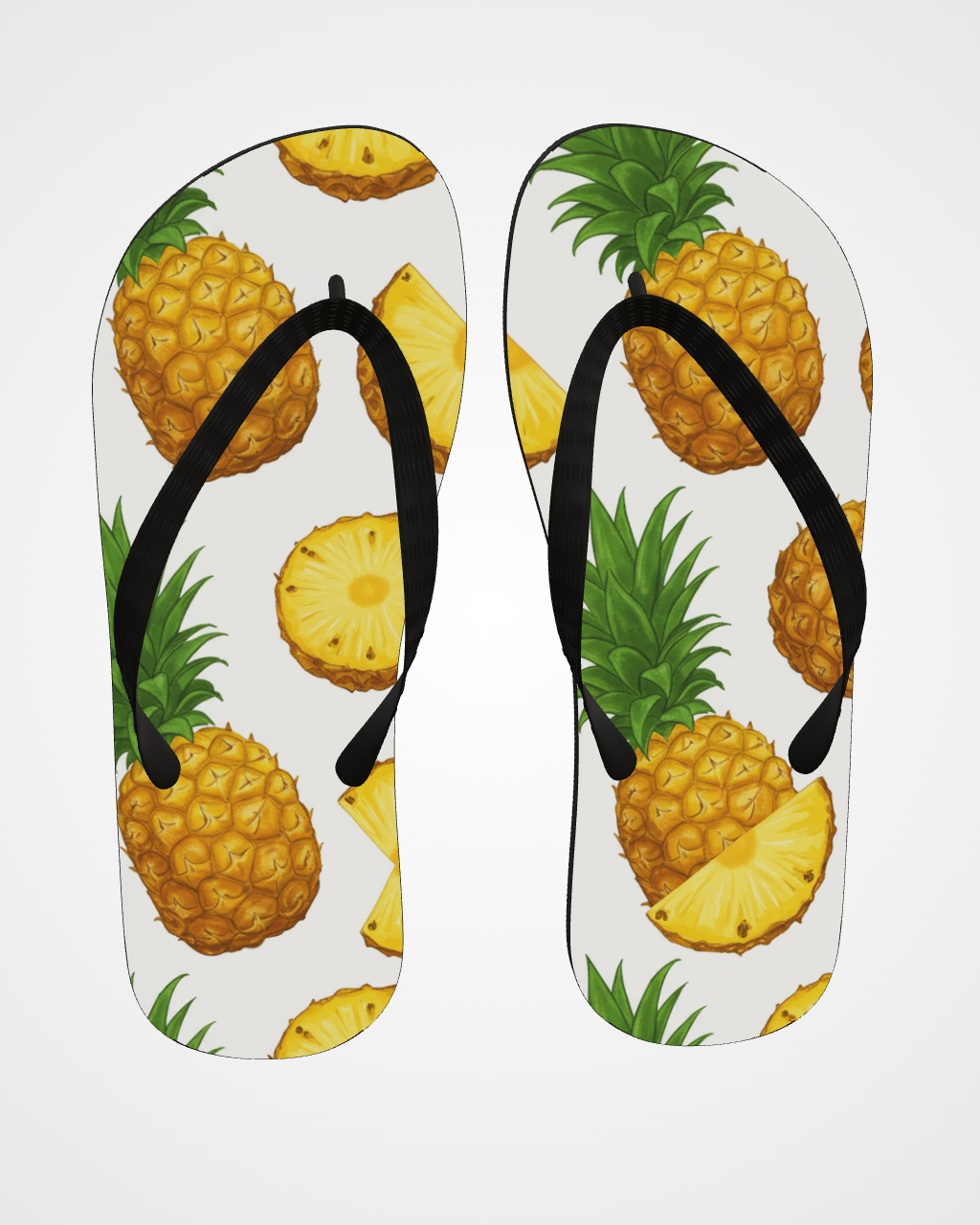 String — Frond Flip Flops