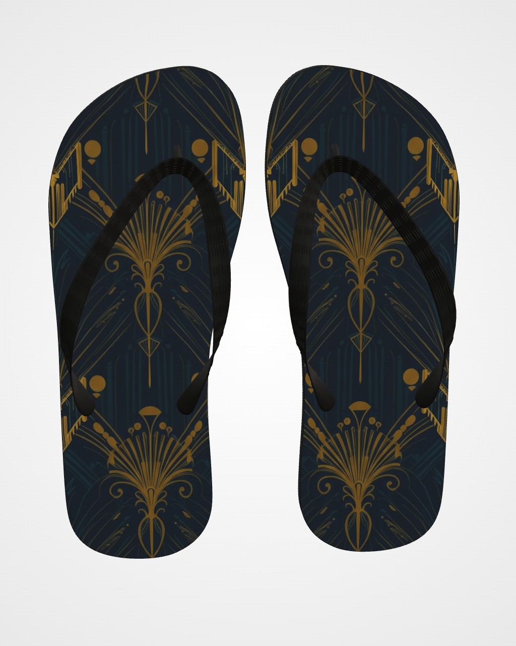String — Ornate Flip Flops