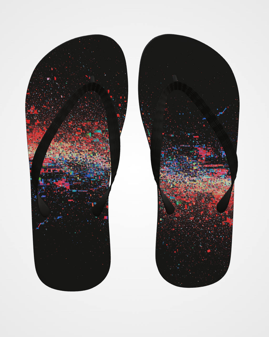 String — Pixelate Flip Flops