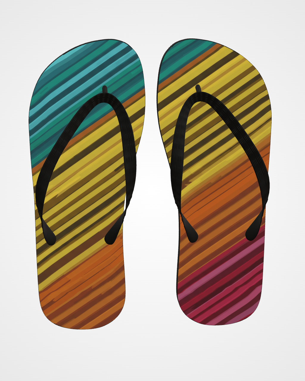 String — Prism Flip Flops