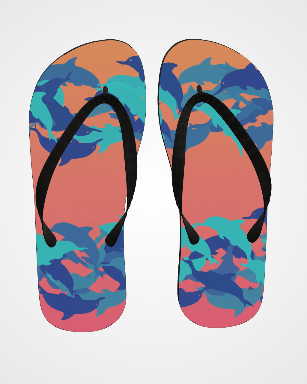 String — Spray Flip Flops