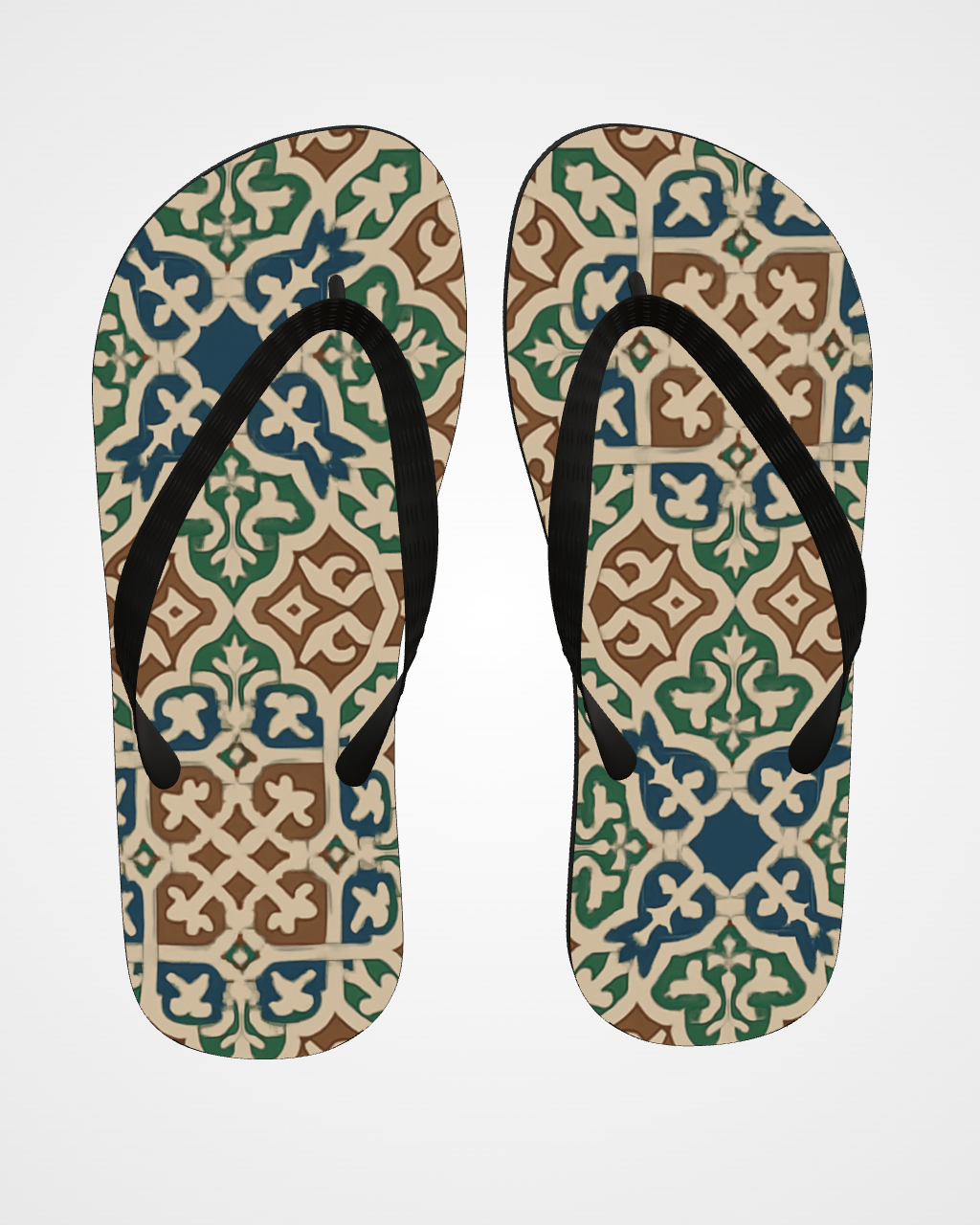 String — Mosaic Flip Flops
