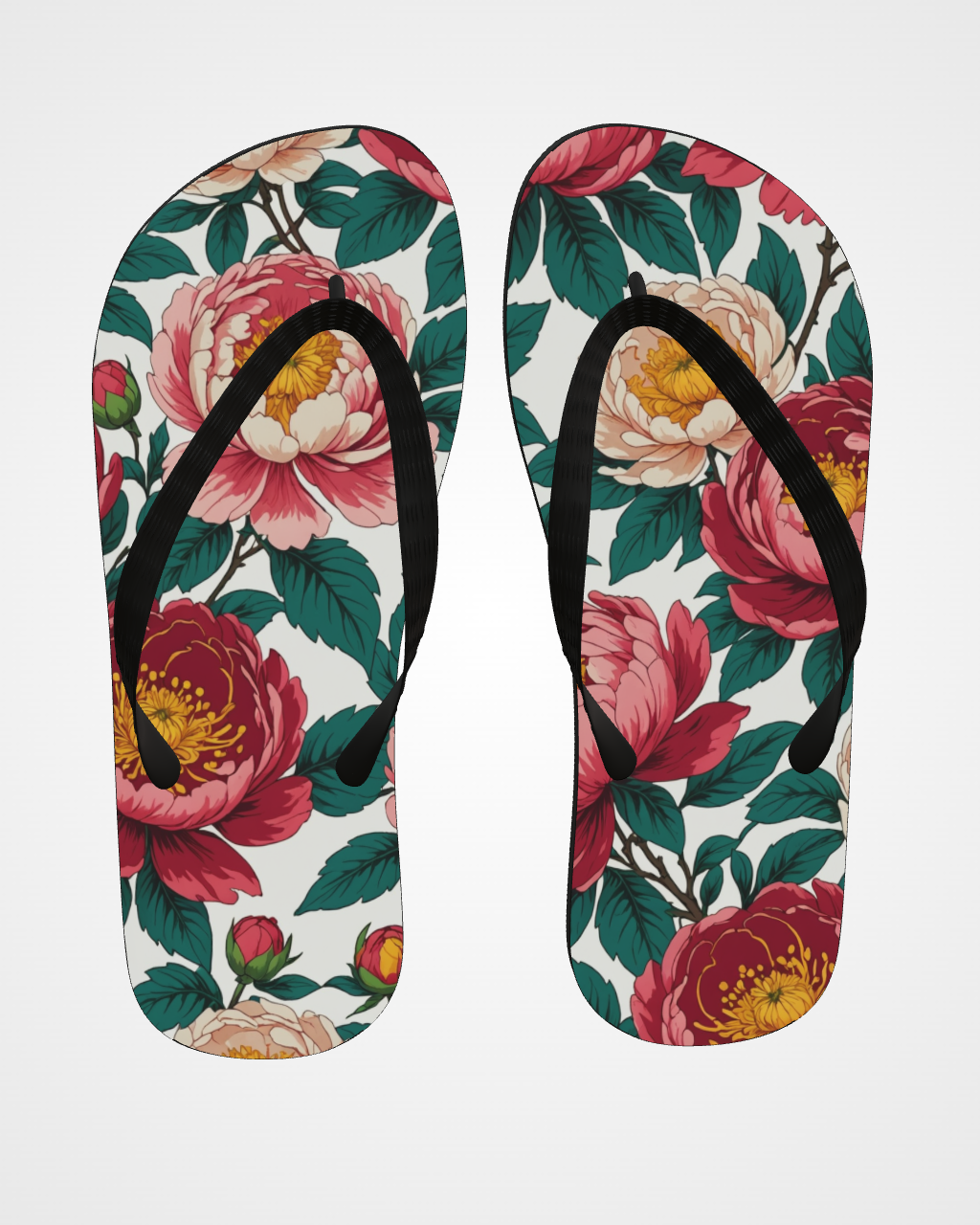 String — Lotus Flip Flops