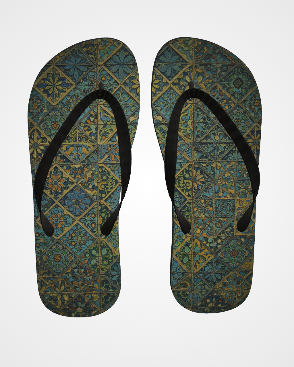 String — Zellige Flip Flops