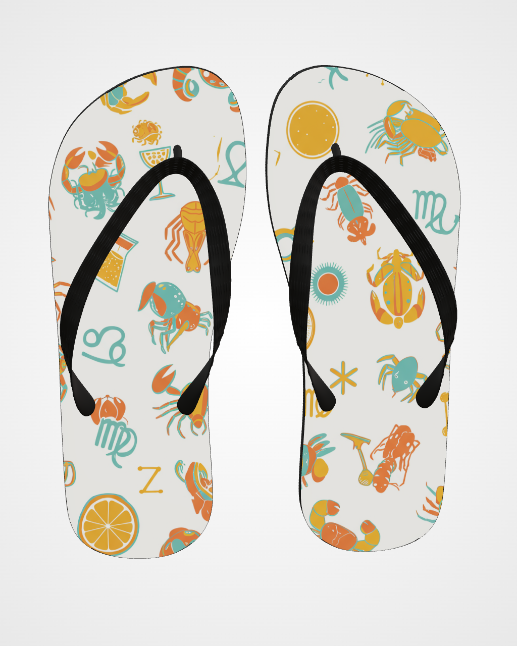 String — Celeste Flip Flops