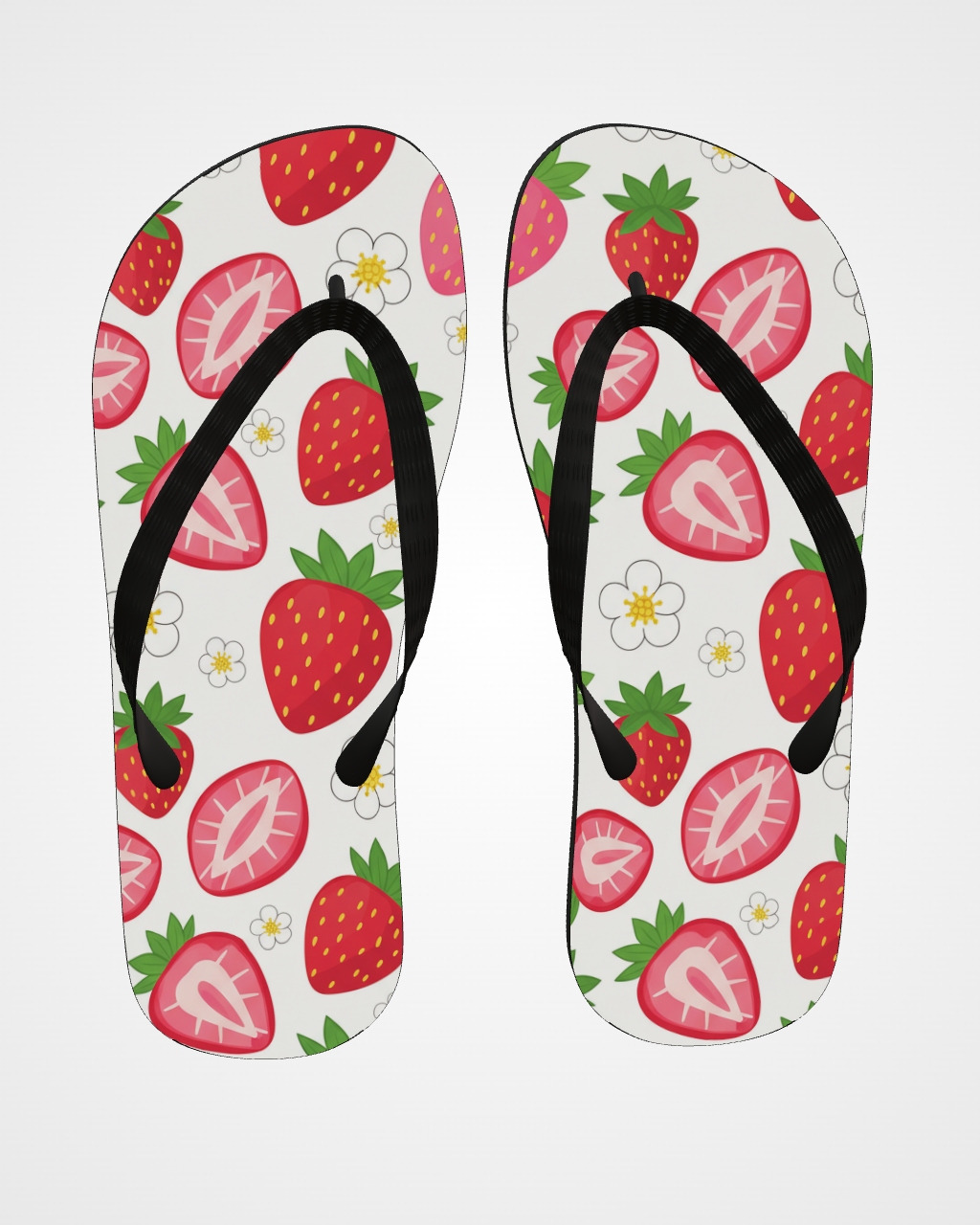 String — Berry Flip Flops