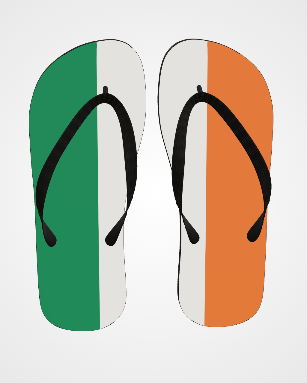 String — Emerald Flip Flops