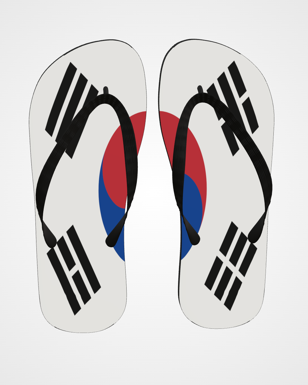 String — Hanbok Flip Flops