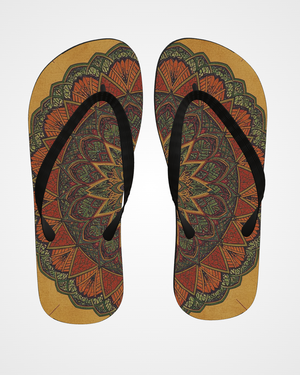 String — Lotus Flip Flops