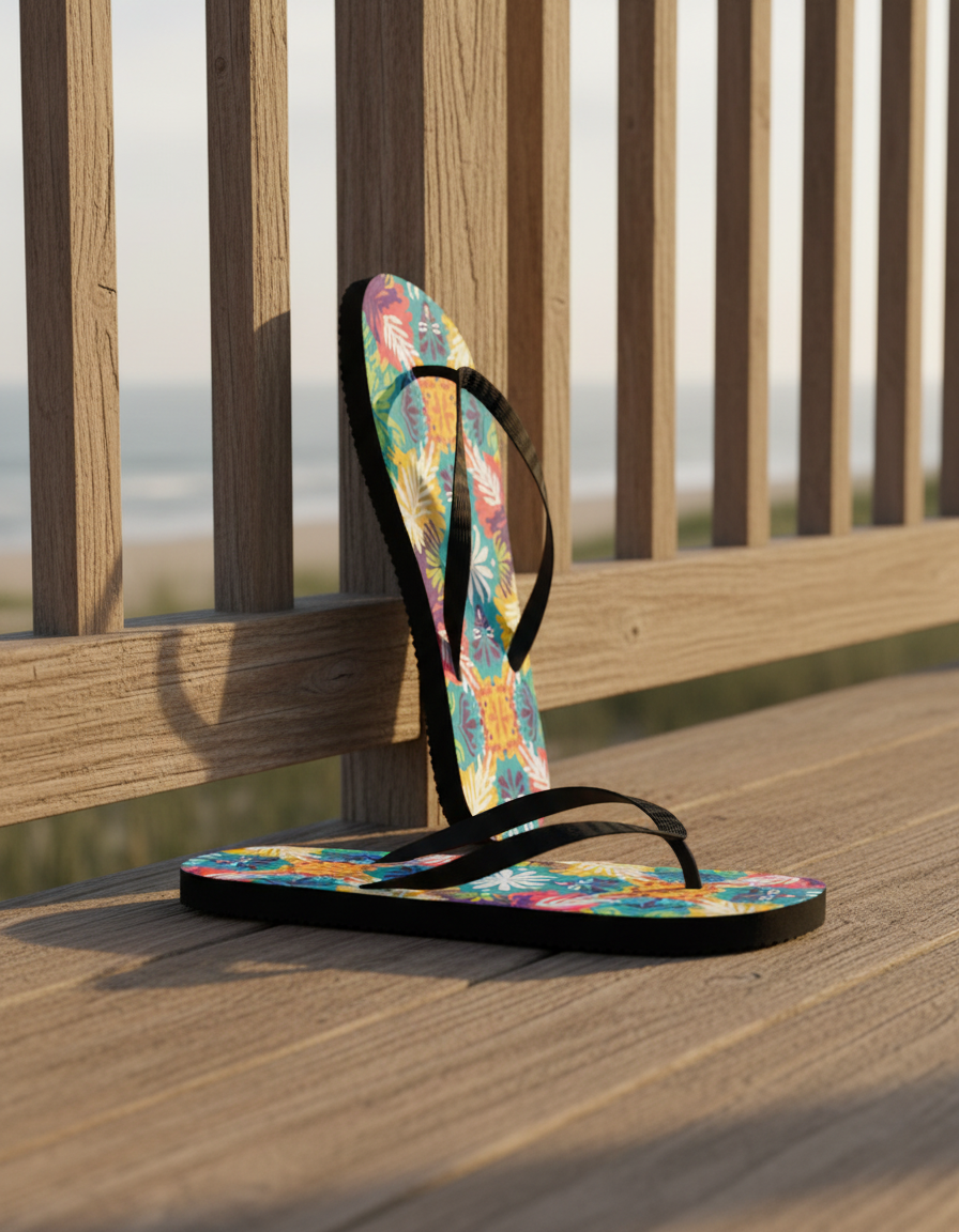 Flip Flops in Kente