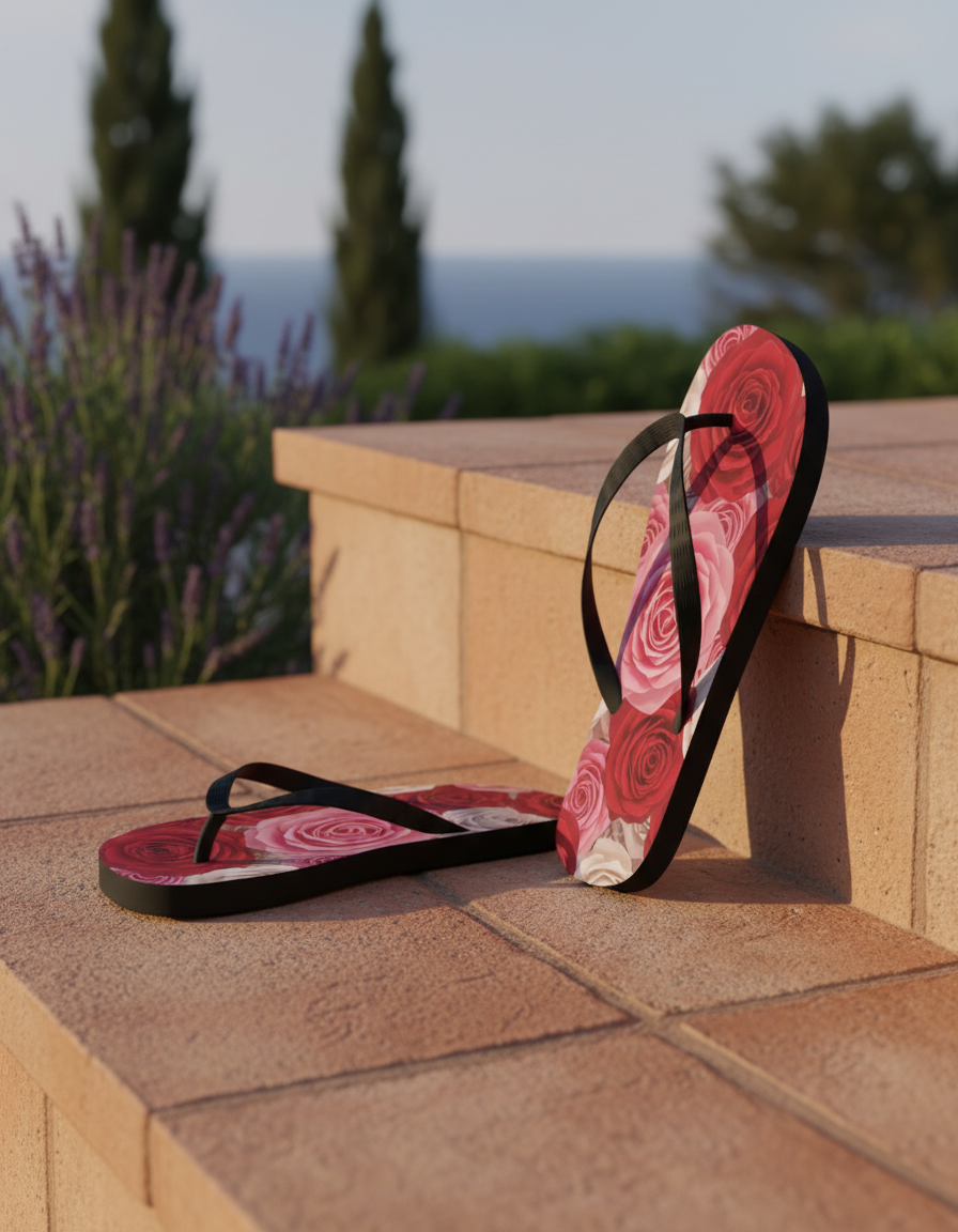 Flip Flops in Bouquet