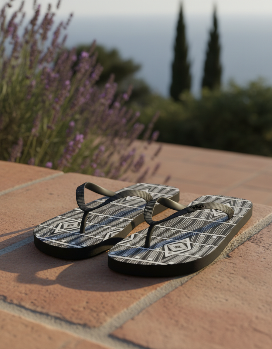 Flip Flops in Malbec