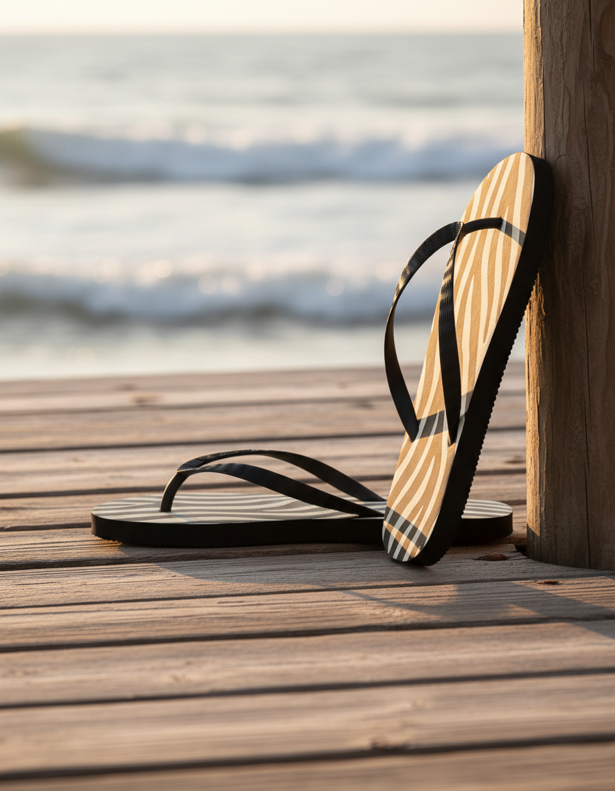 Flip Flops in Stripes