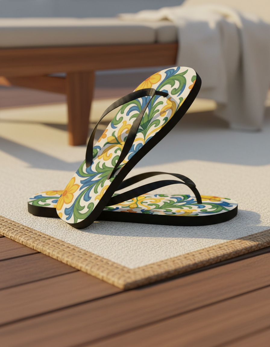 Cerulean Flip Flops flip flops