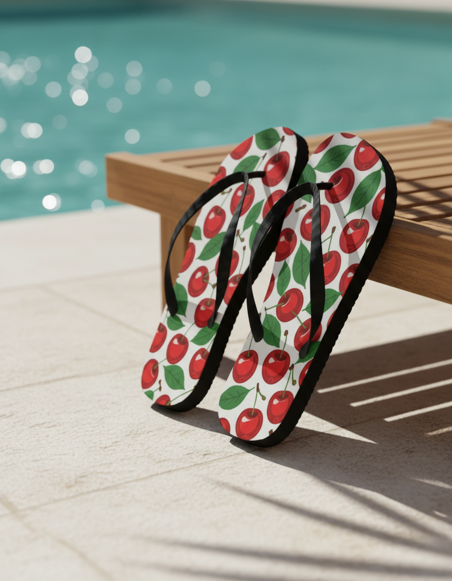 Flip Flops in Blush