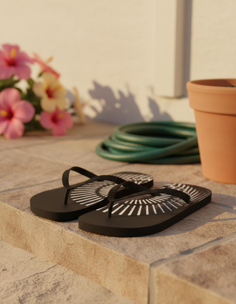 Flip Flops in Shade