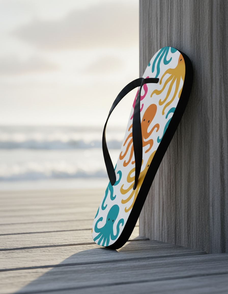 Flip Flops in Orchid