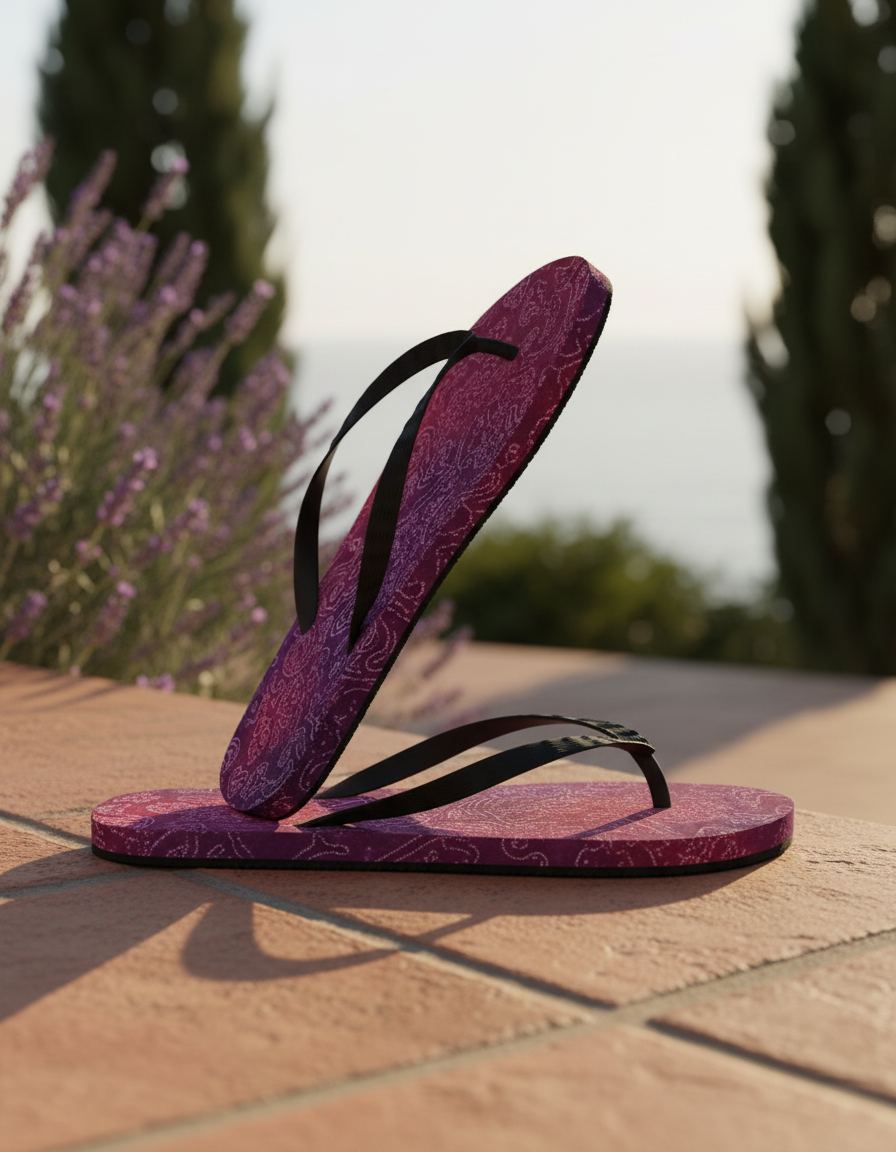 Flip Flops in Sari