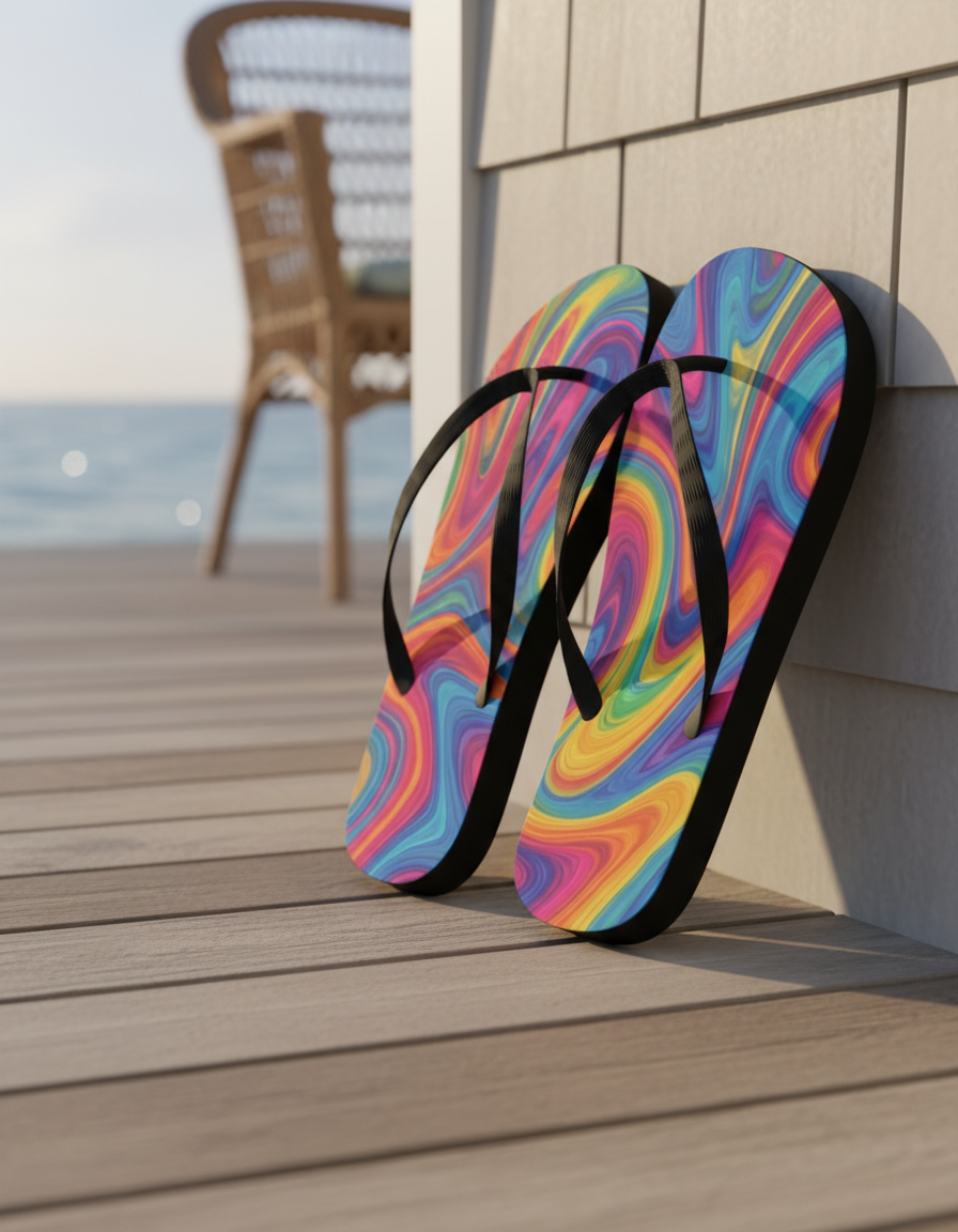 Flip Flops in Veil