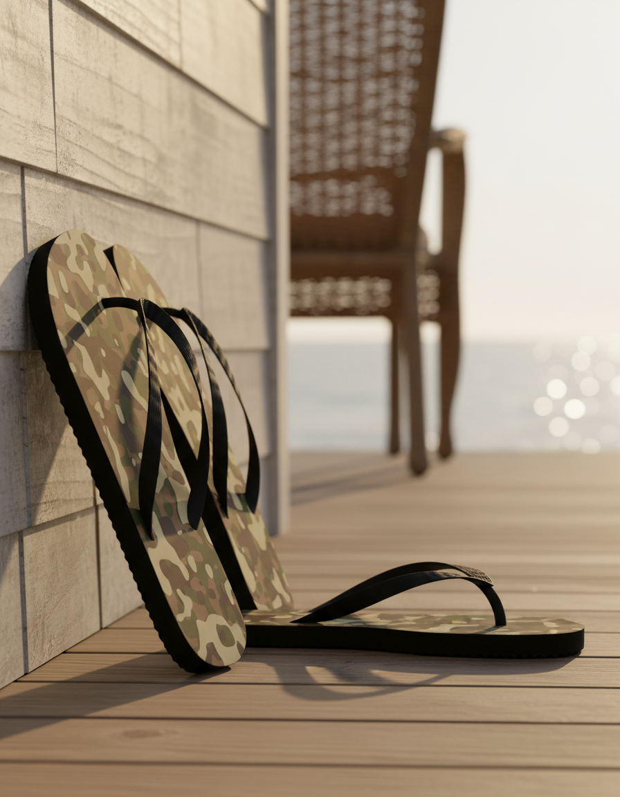 Flip Flops in Veil