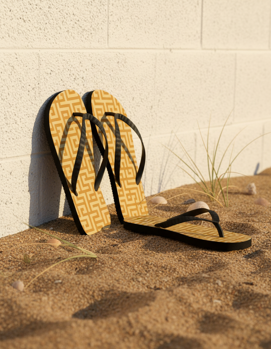Flip Flops in Kintsugi