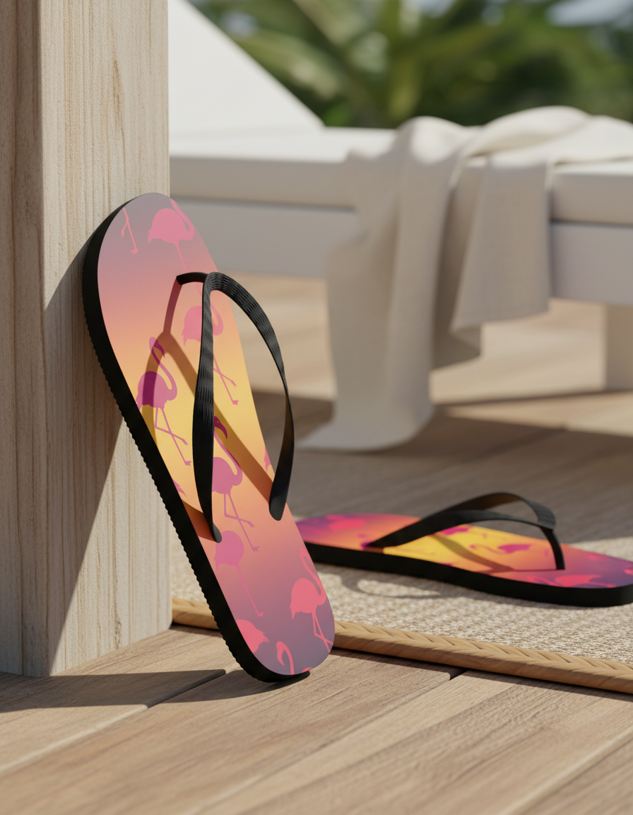 Flip Flops in Coral