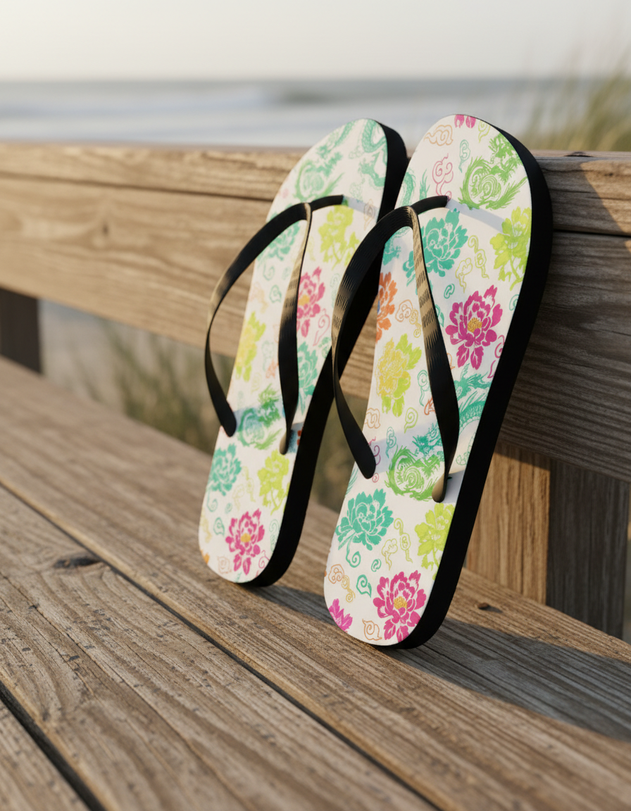 Flip Flops in Jade