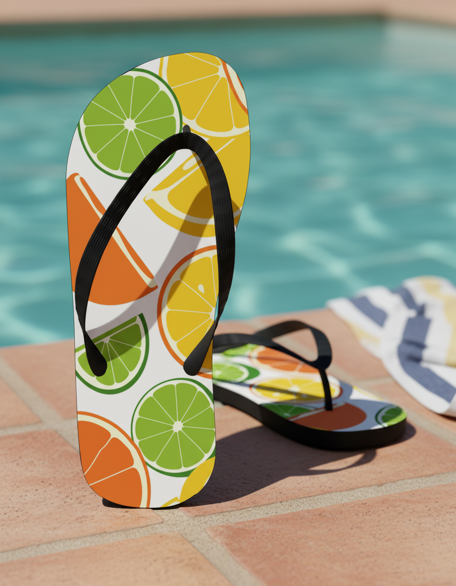 Flip Flops in Zest