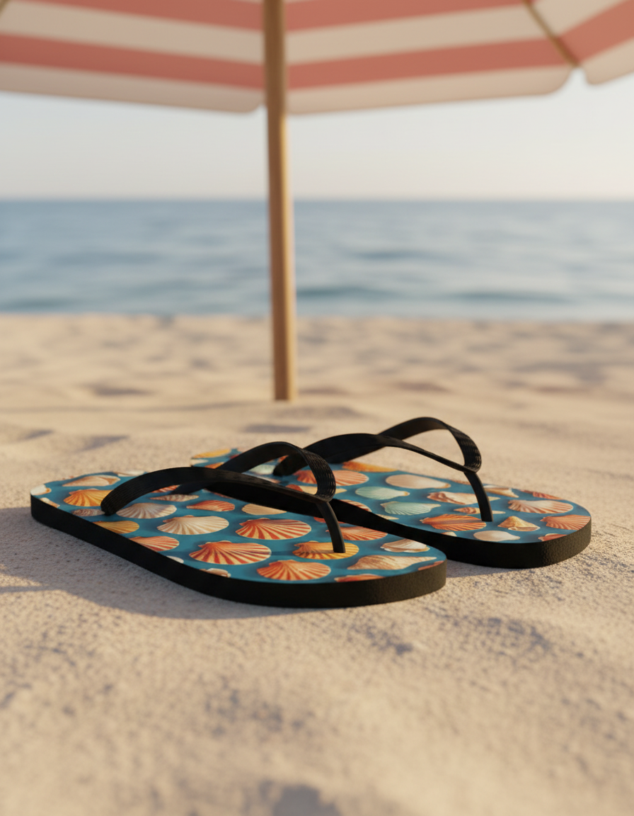 Flip Flops in Coral