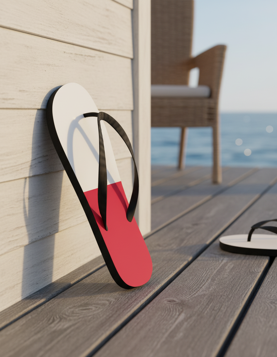 Flip Flops in Zloto