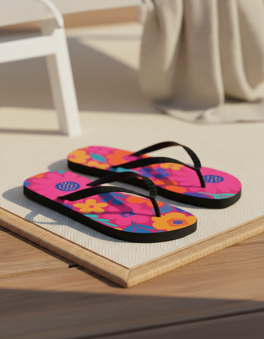 Petal Flip Flops flip flops