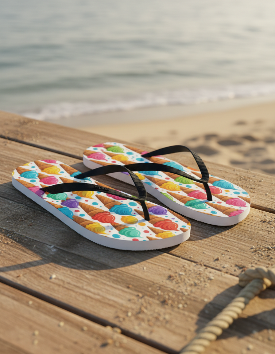 Flip Flops in Sundae