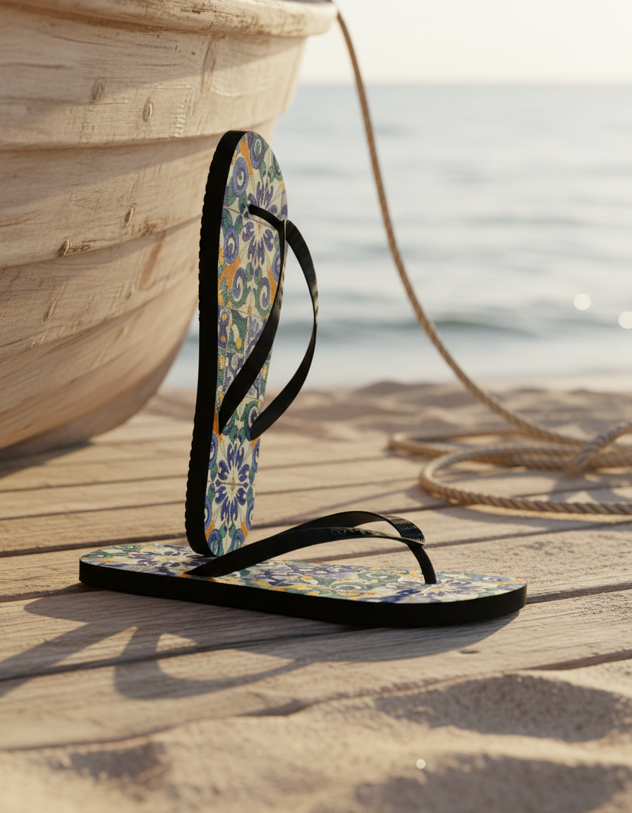 Flip Flops in Azulejo