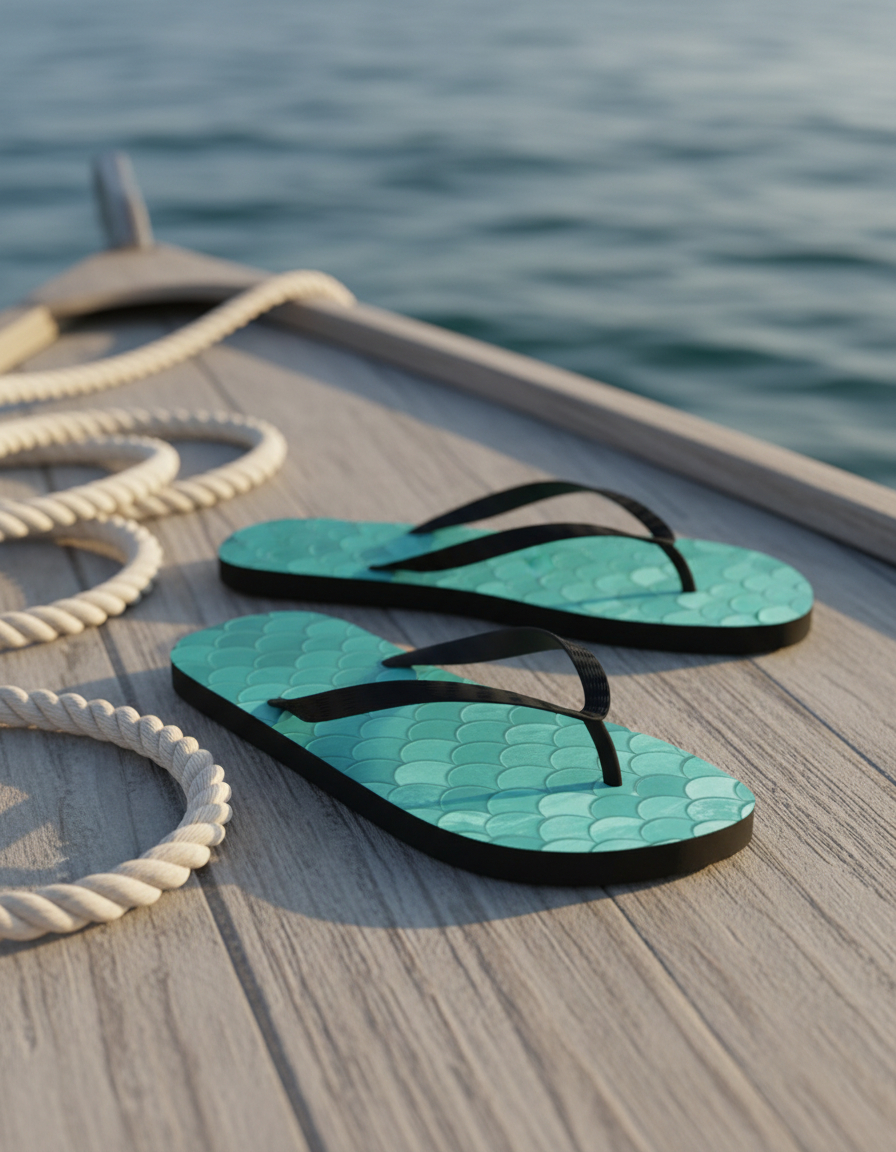 Flip Flops in Coral