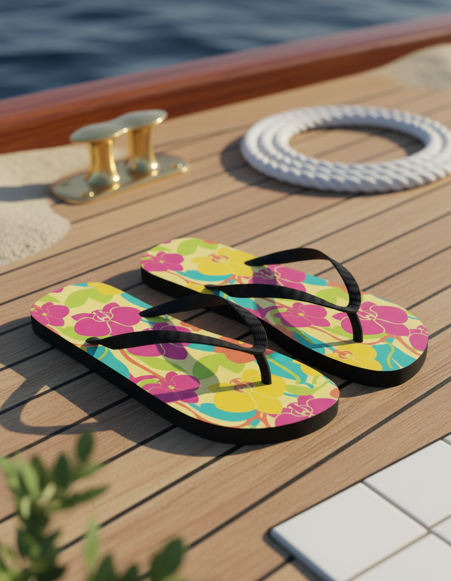 Petal Flip Flops flip flops