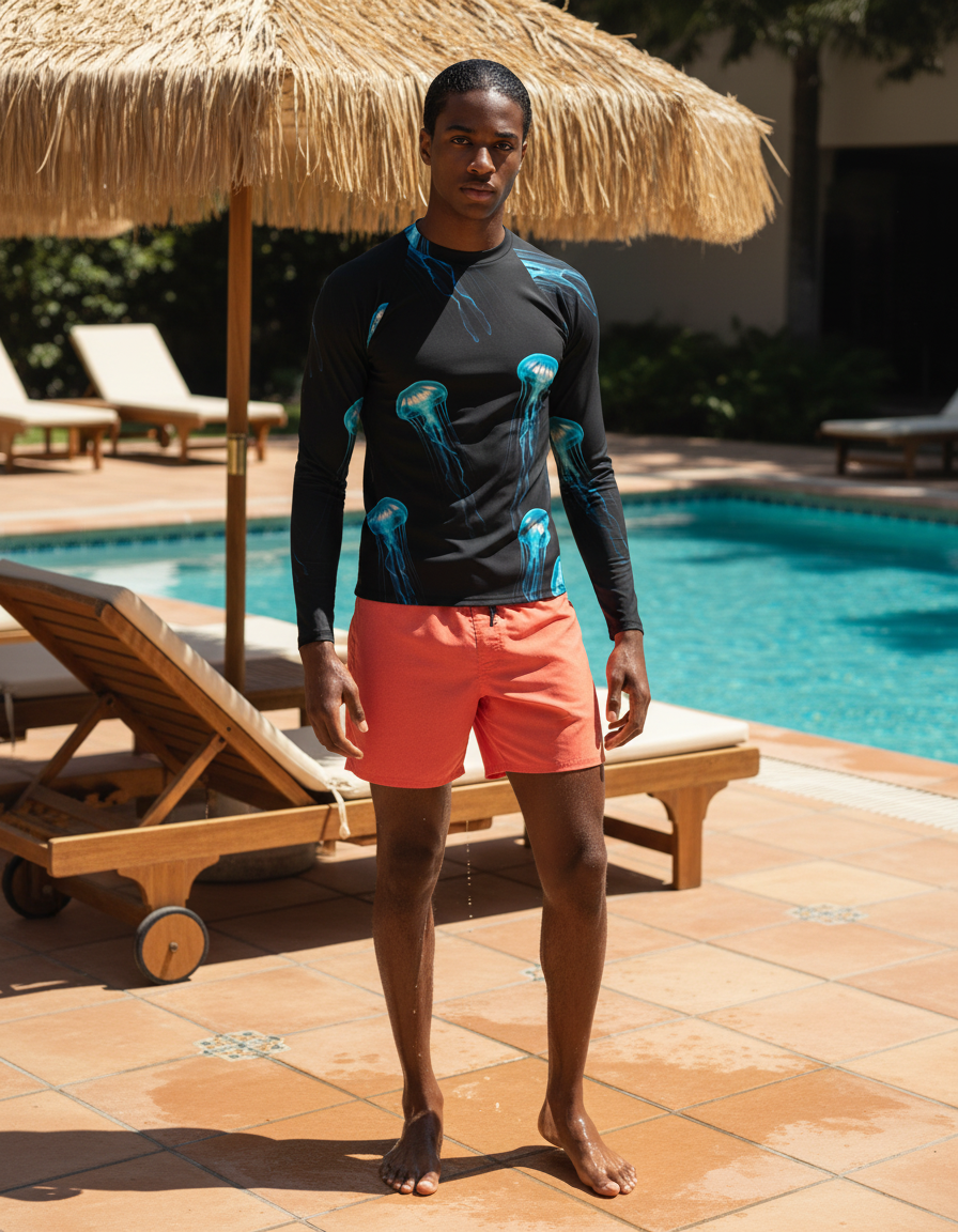 Men's Jellyfish rashguard