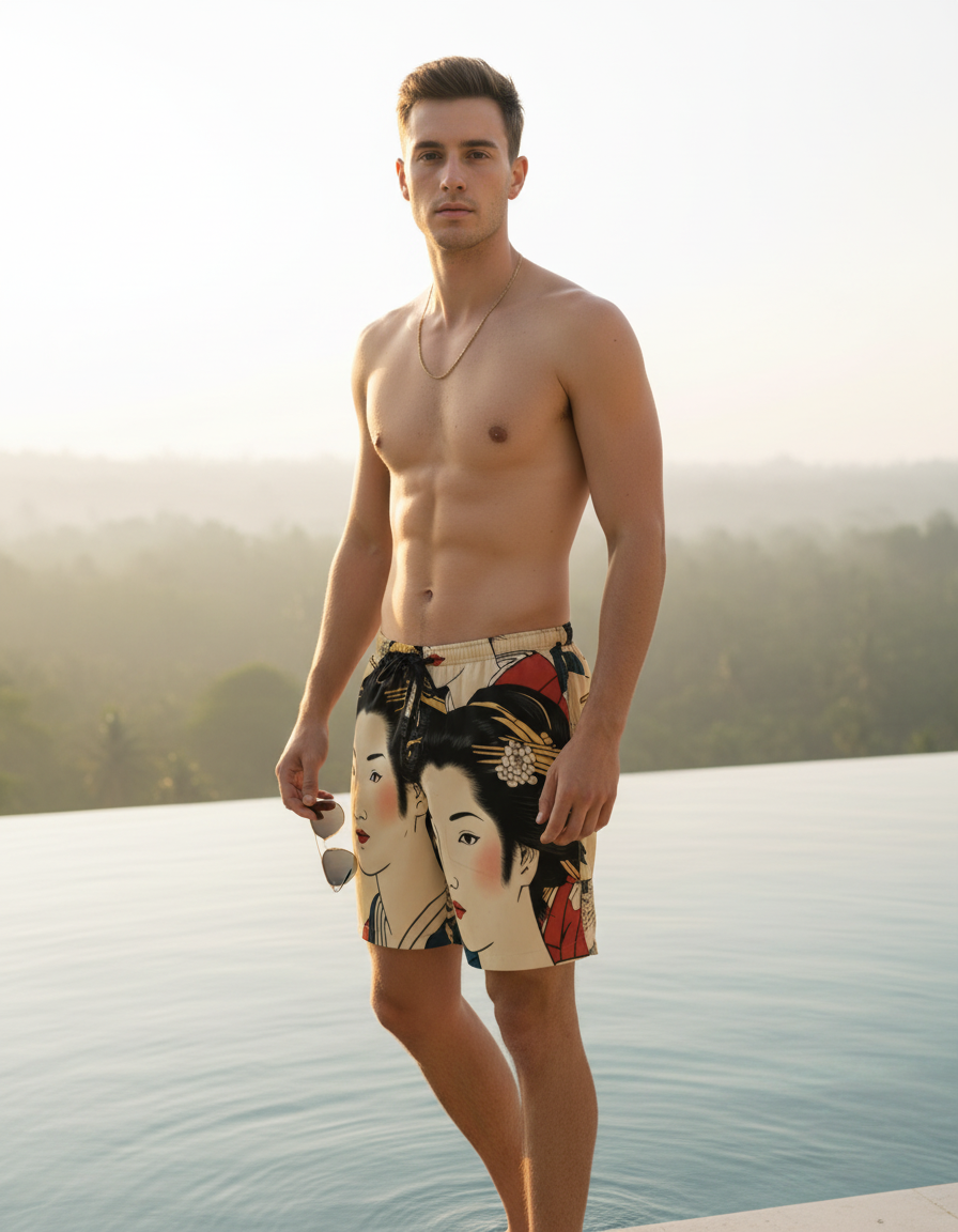 Men's Swim Trunks in Yume