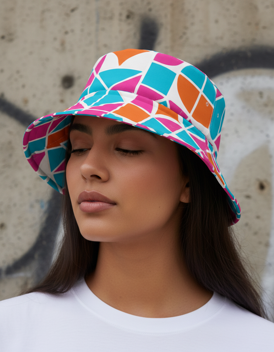 Bucket Hat in Kaleidoscope