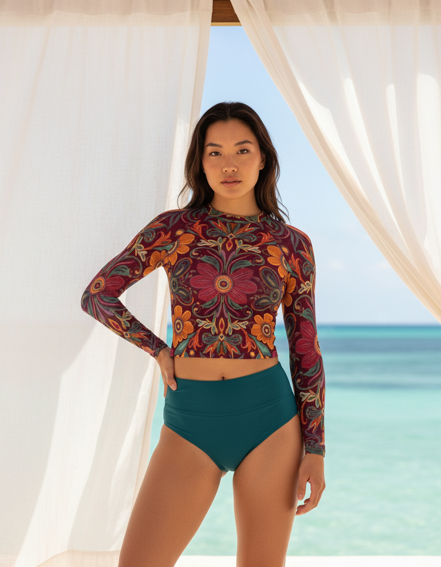 Women's Otomi rashguard