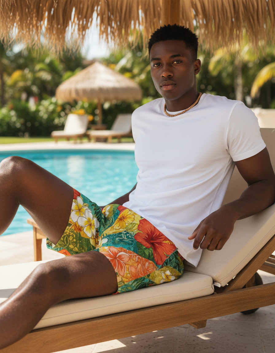 Men's Swim Trunks in Kumu