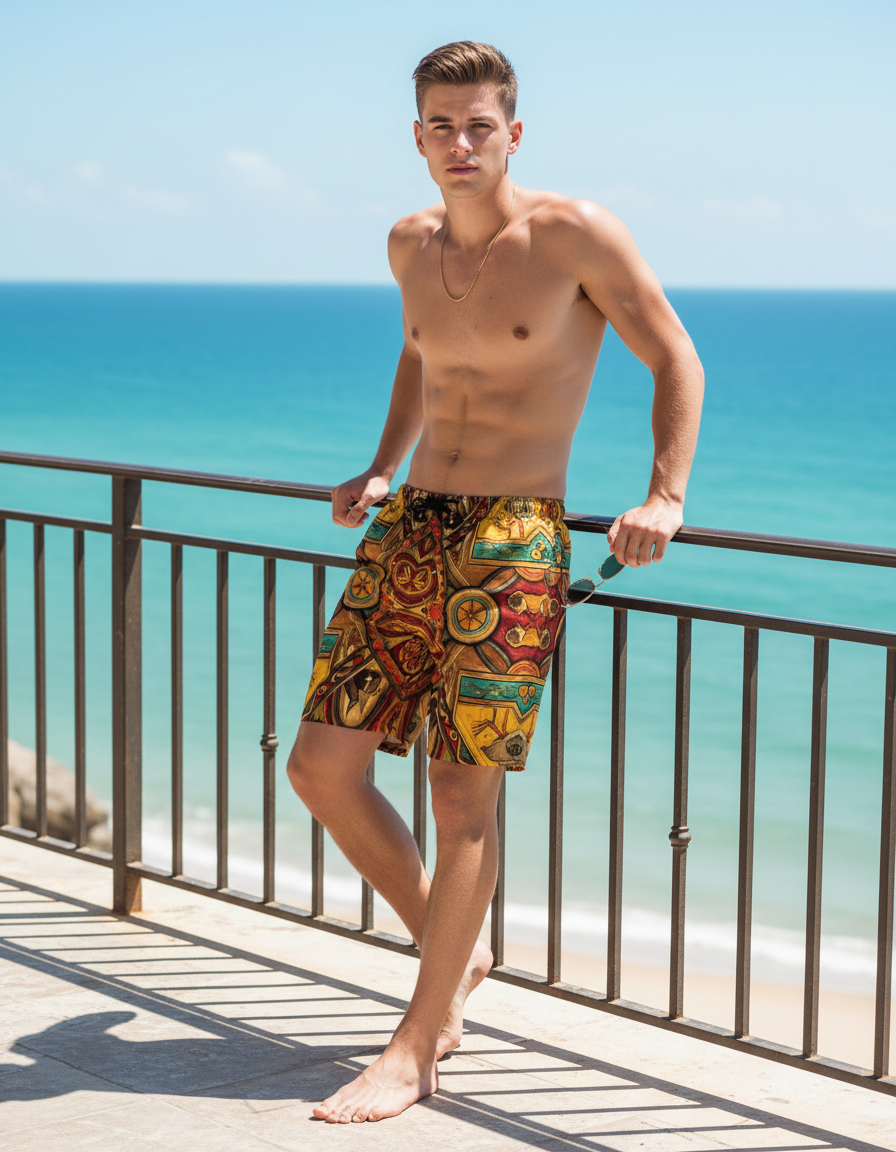 Andes Men's Swim Trunks swim trunks