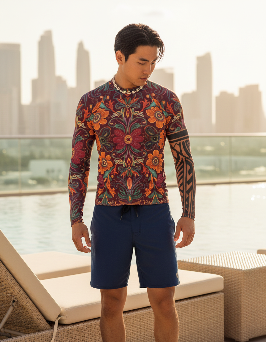 Men's Otomi rashguard