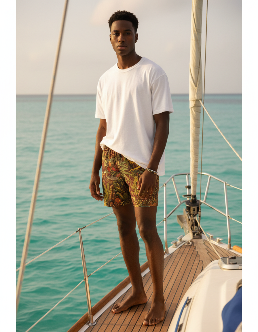 Men's Swim Trunks in Elysium