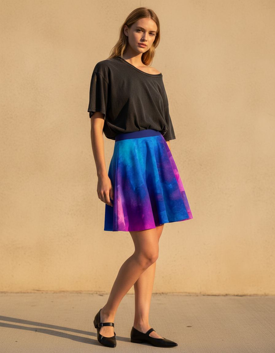 Skater Skirt in Frost