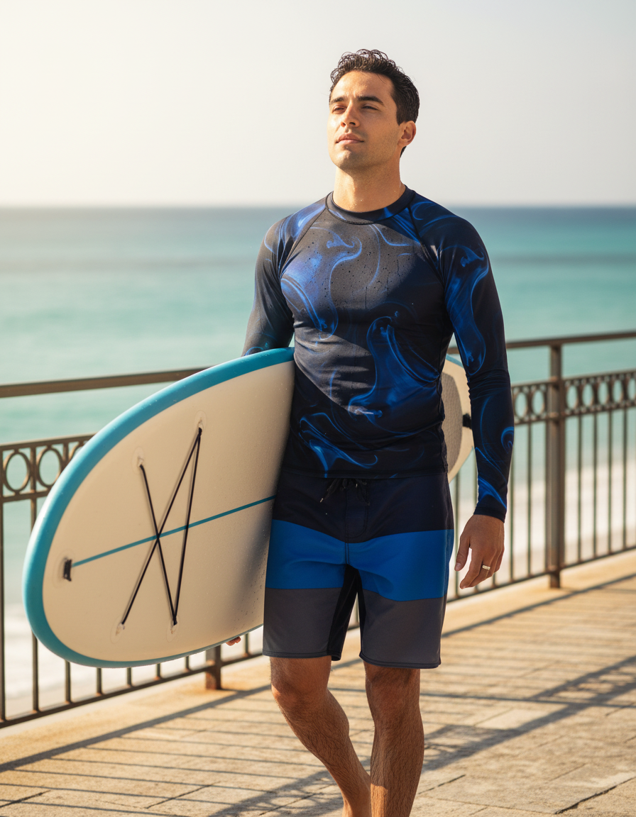 Men's Manta Ray rashguard