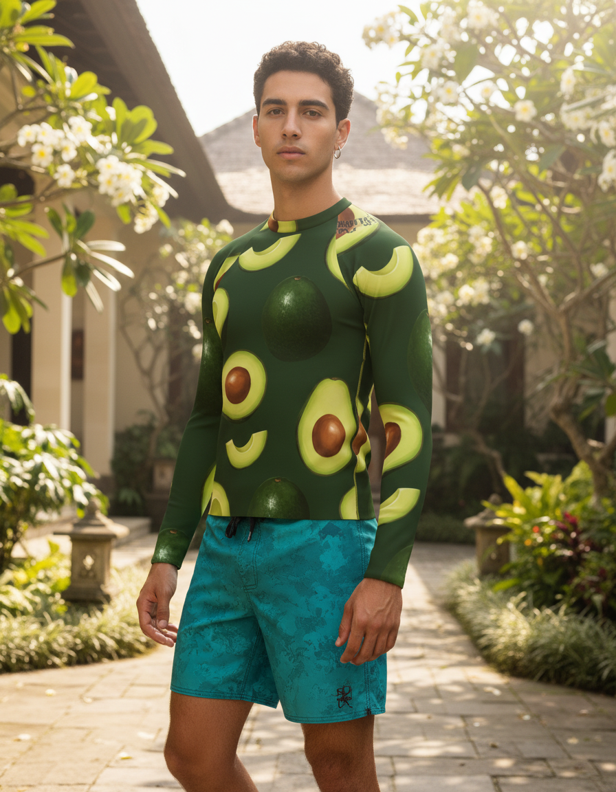 Men's Avocado rashguard