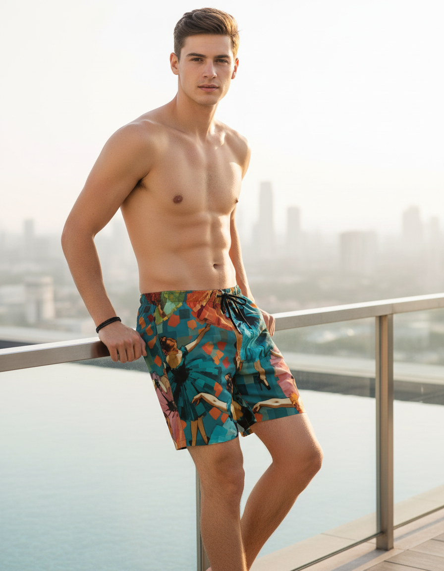 Ethereal Men's Swim Trunks swim trunks