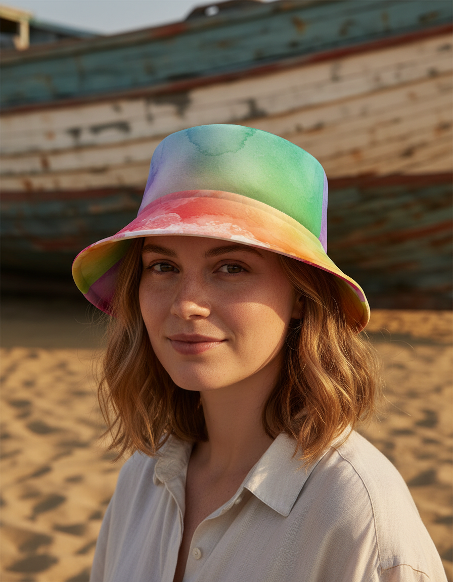 Bucket Hat in Mosaic