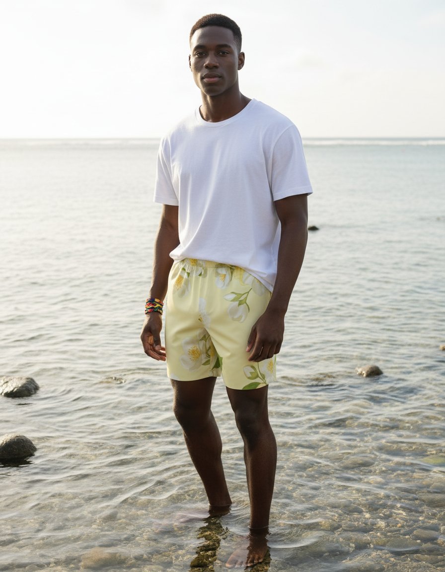 Men's Swim Trunks in Aroma