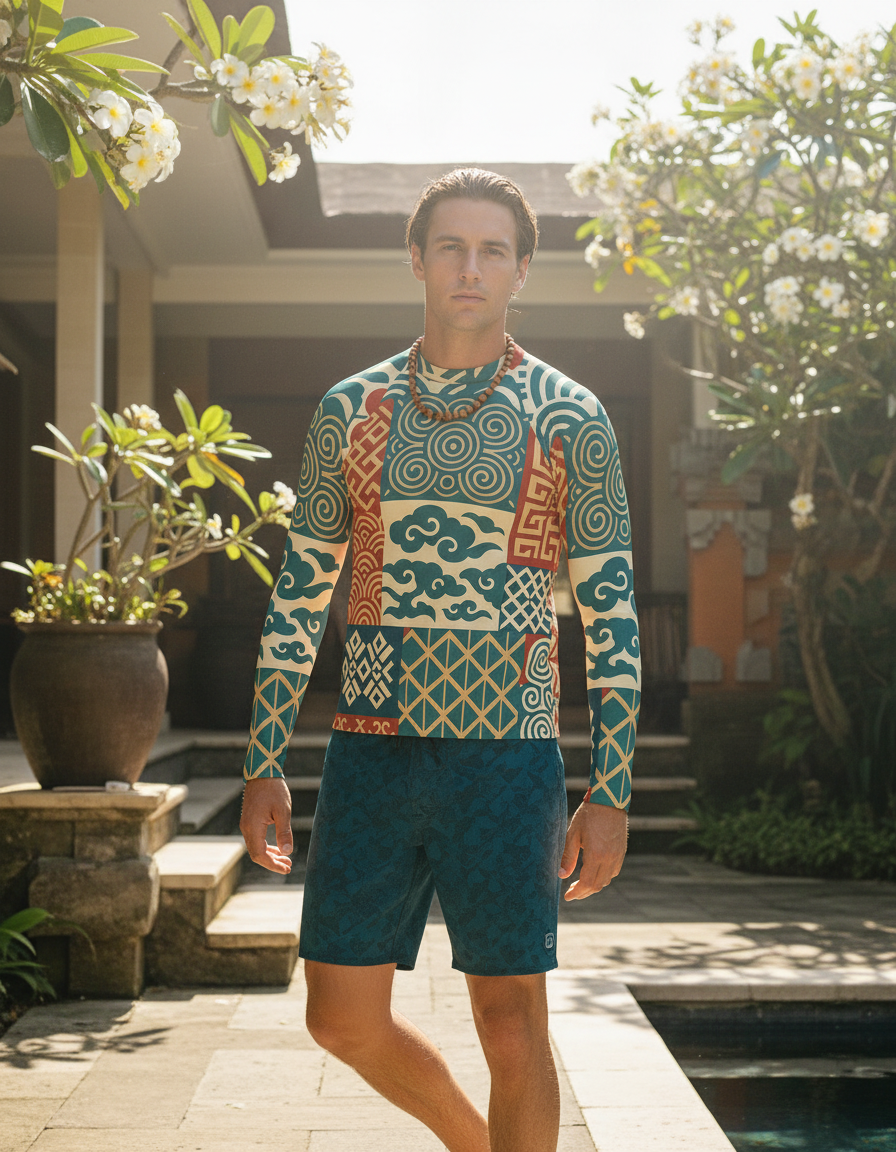 Men's Taiwanese Patterns rashguard